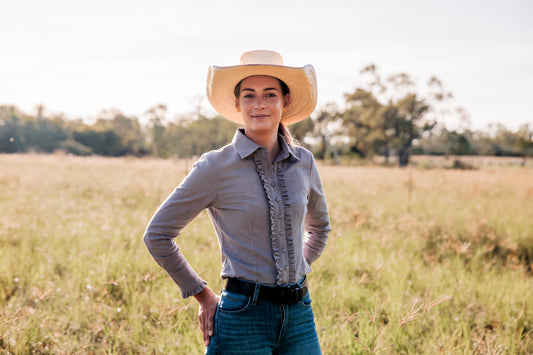 Grey Linen Arena Shirt