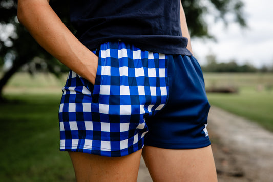 Navy Footy Short