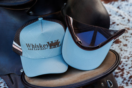 Ladies Grey Truckers Cap