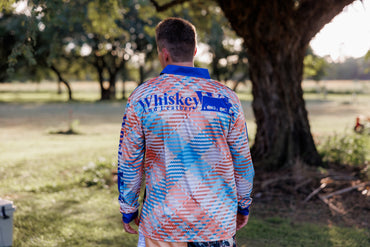 Orange Check Fishing Shirt