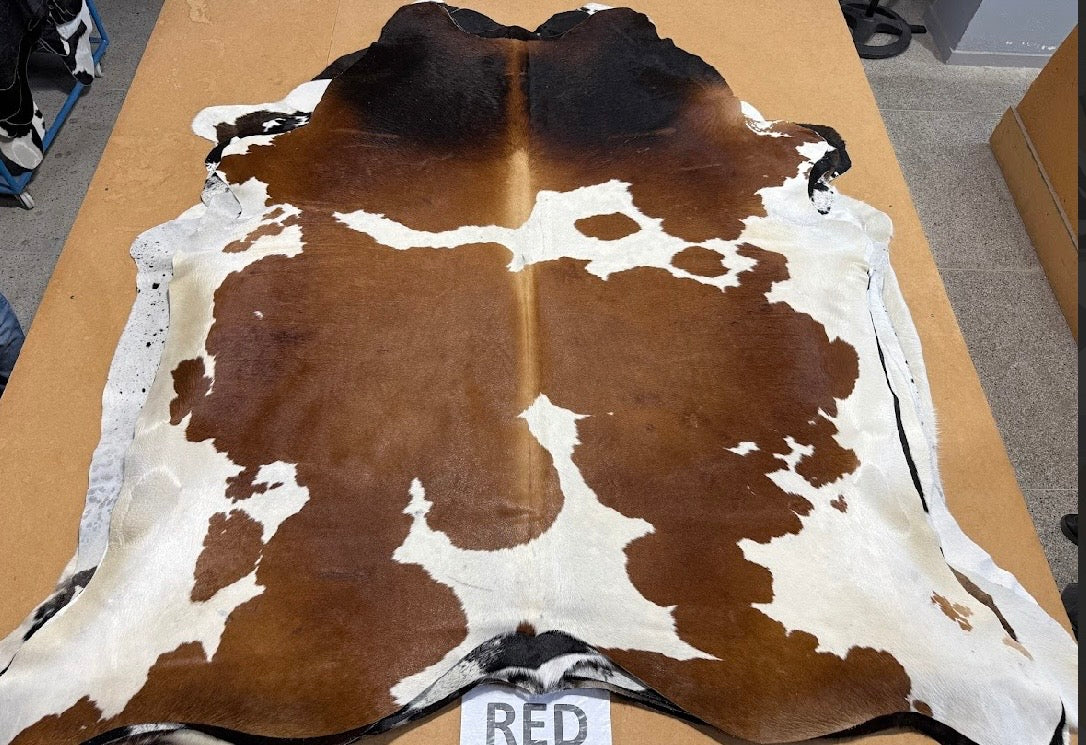 Large Red Cowhide Rug (PRE ORDER)
