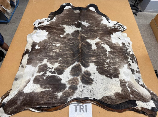 Large Tri Colour Cowhide Rug (PRE ORDER)
