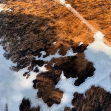 Large Tri Colour Cowhide Rug