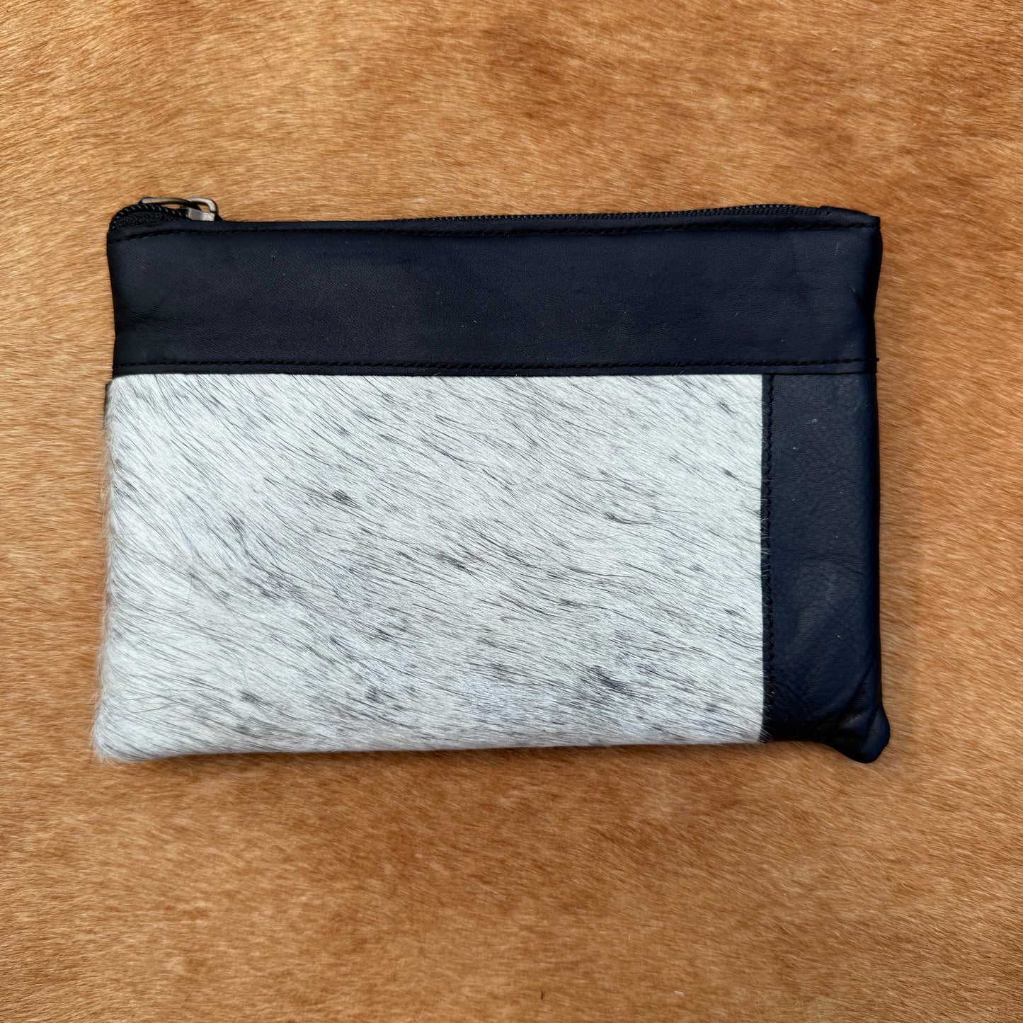 Cowhide Wristlet
