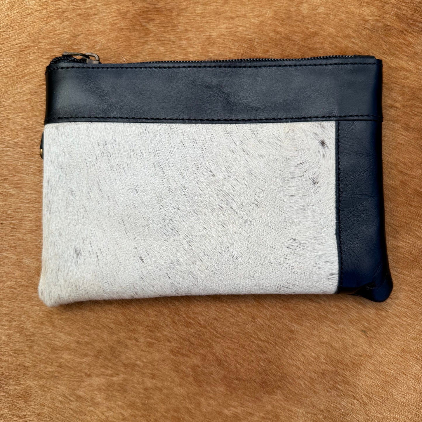 Cowhide Wristlet