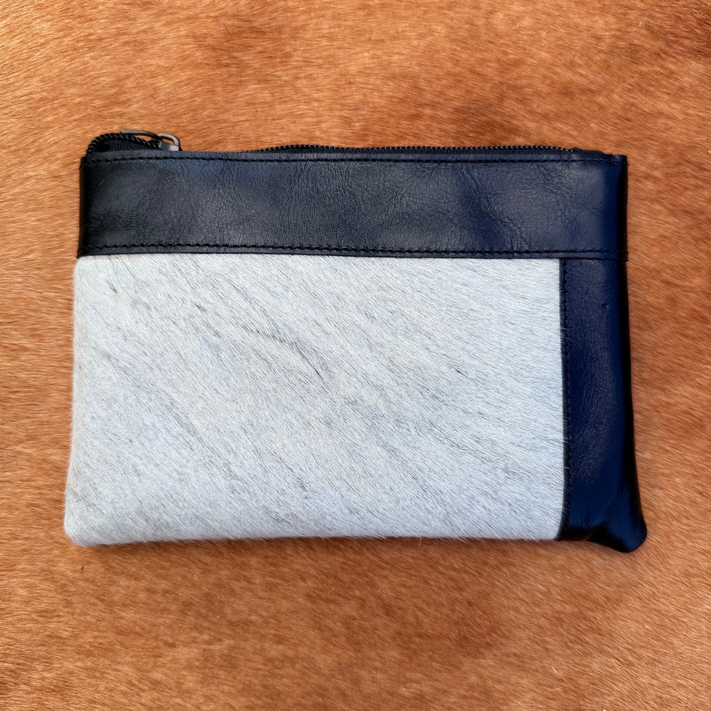 Cowhide Wristlet
