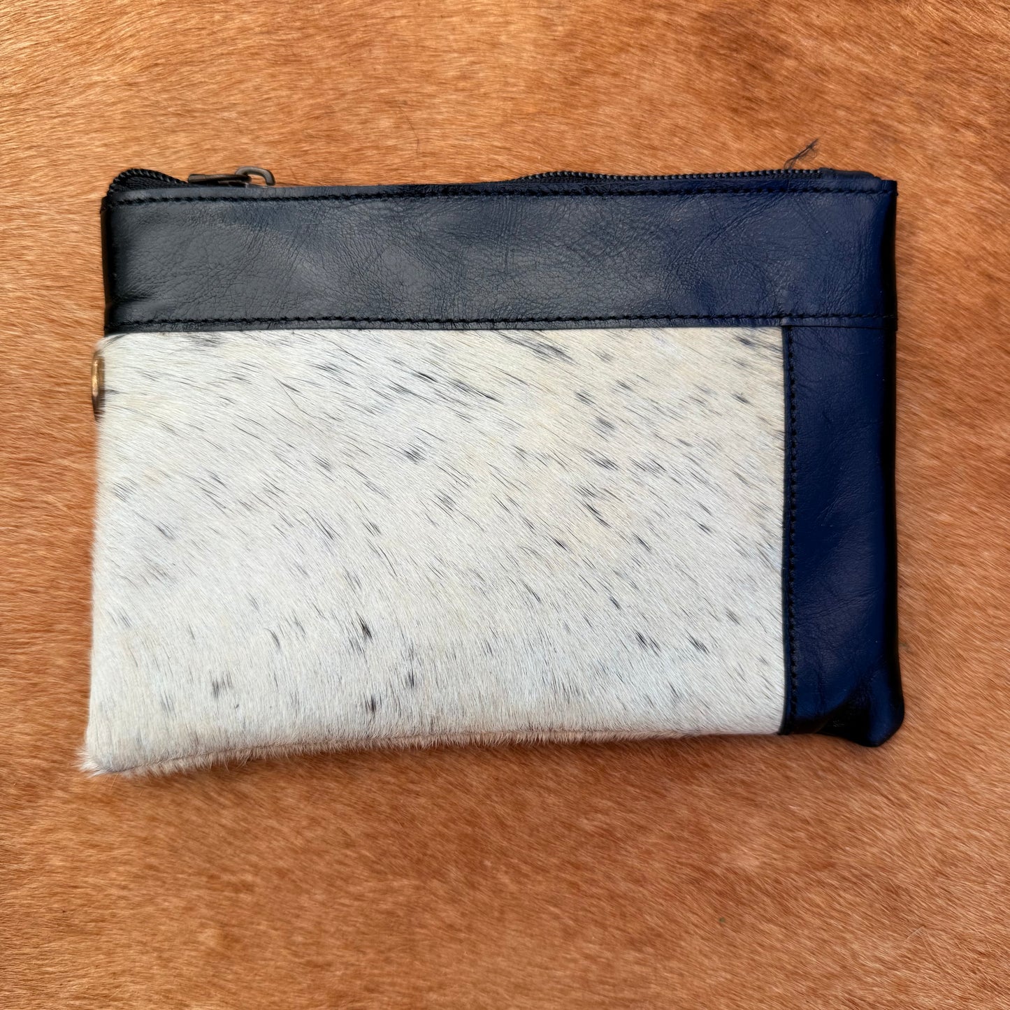 Cowhide Wristlet