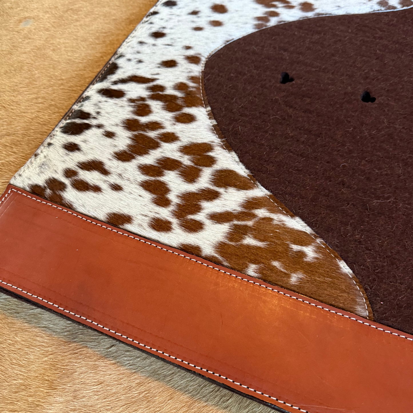 Cowhide Wool Felt Pad