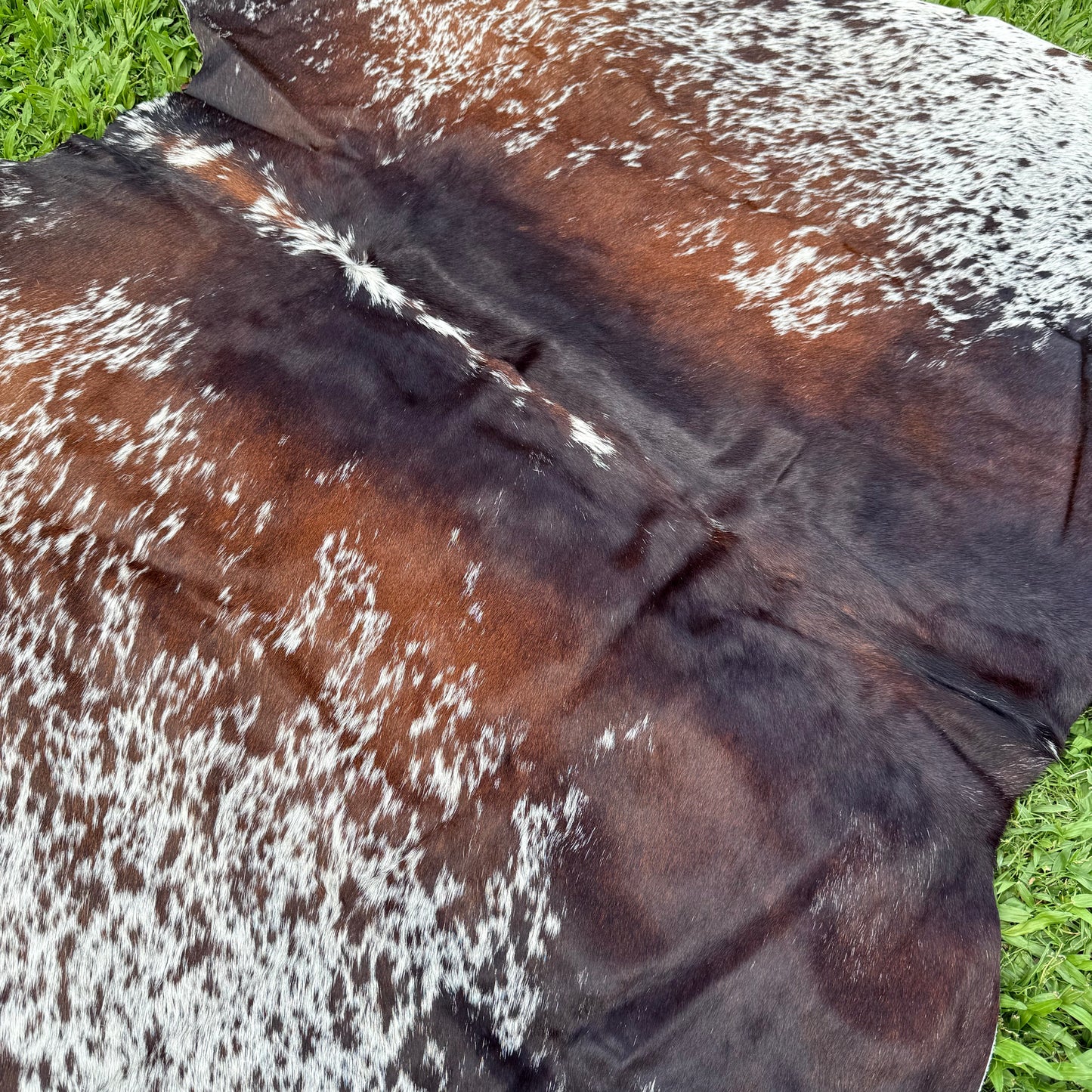 Small Premium Cowhide Floor Rug 75