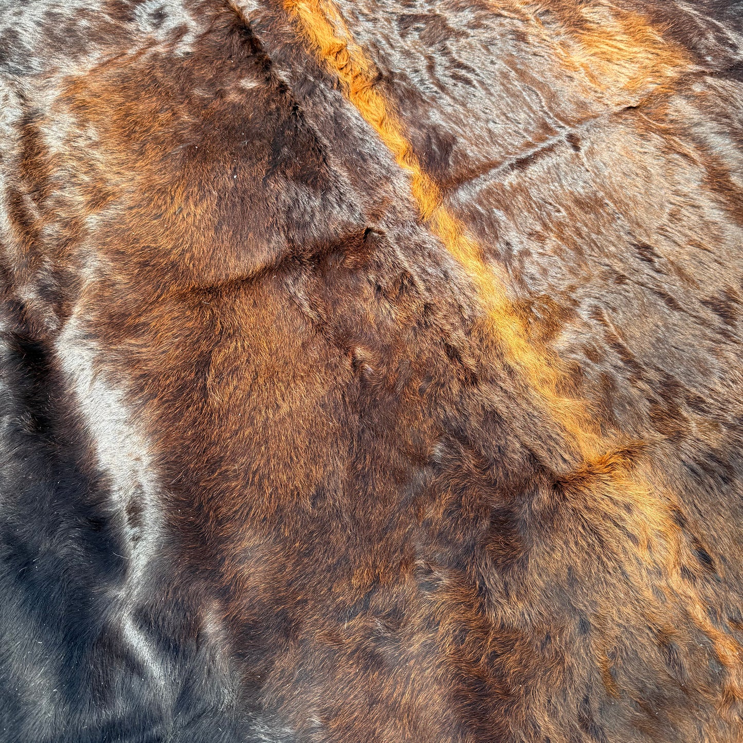 Large Premium Cowhide Floor Rug 80