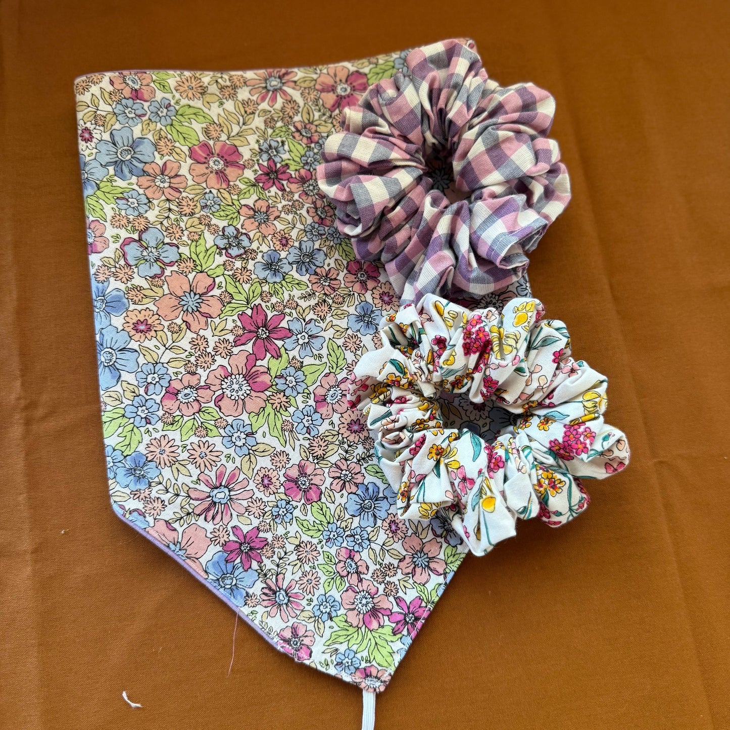 Scrunchie/ Neck Scarf Set