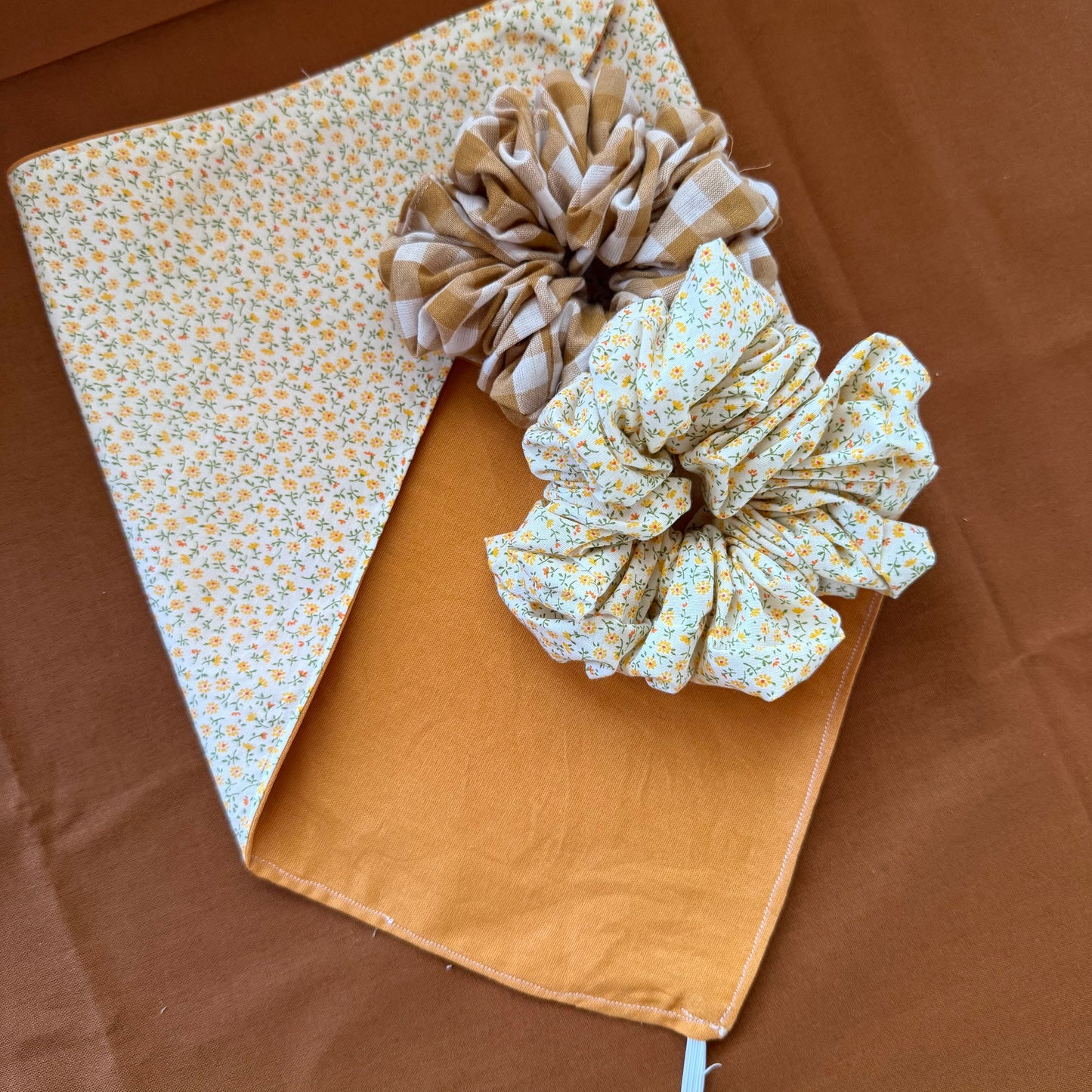 Scrunchie/ Neck Scarf Set