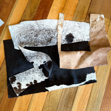 Cowhide Off cuts (Mixed)