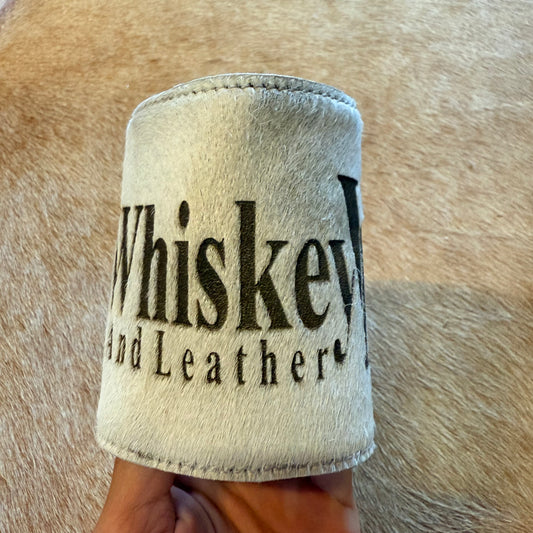 Cowhide Stubby Cooler