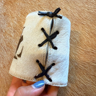 Cowhide Stubby Cooler