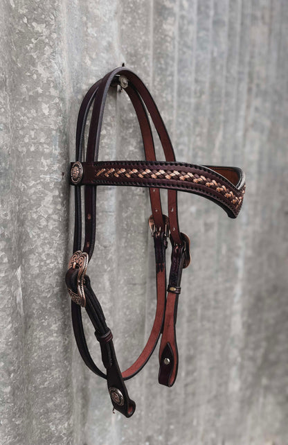 Rosegold V Brow Bridle (PRE ORDER)