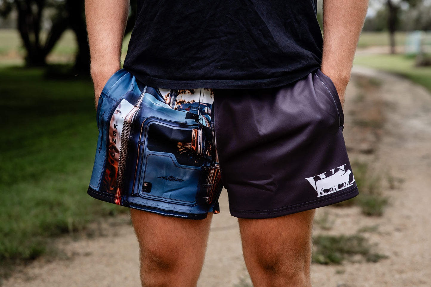 Truckers Footy Short