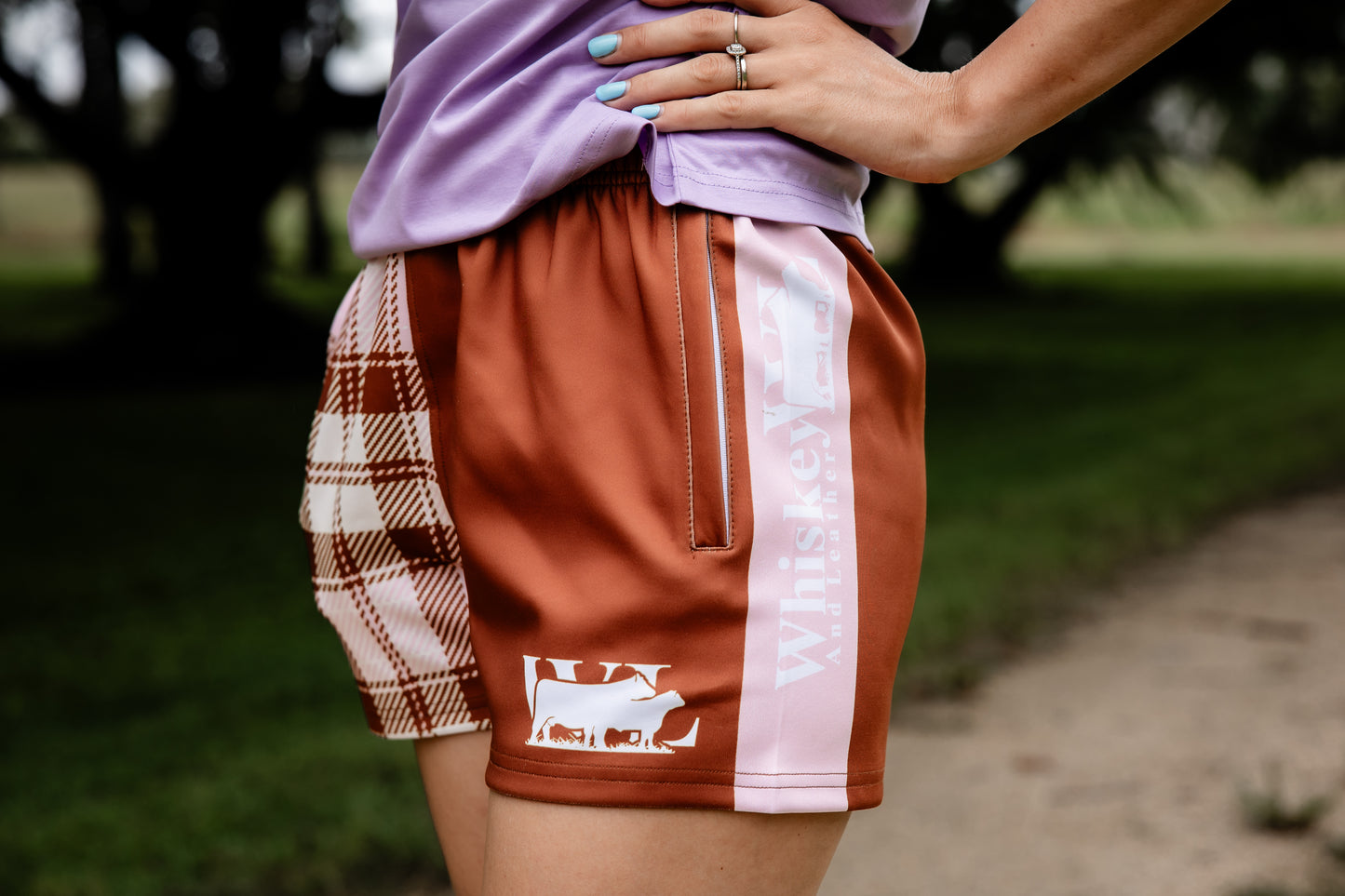 Pink Footy Short (PRE ORDER)