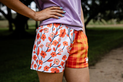 Floral Footy Short (PRE ORDER)