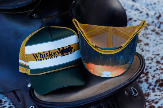Gold Truckers Cap