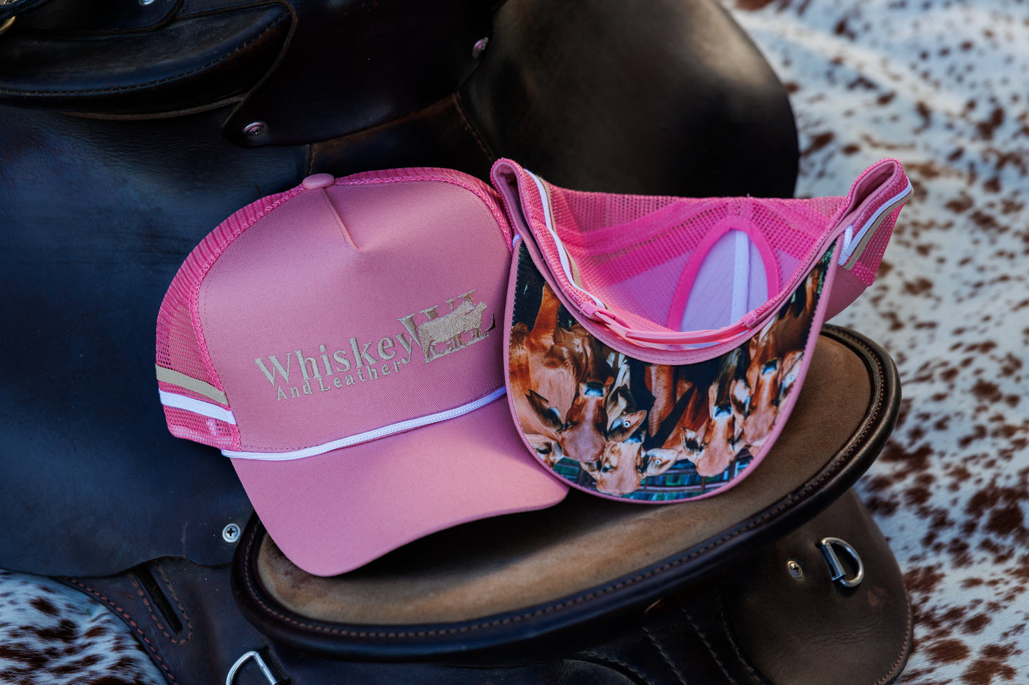 Limited Edition Ladies Pink Truckers Cap