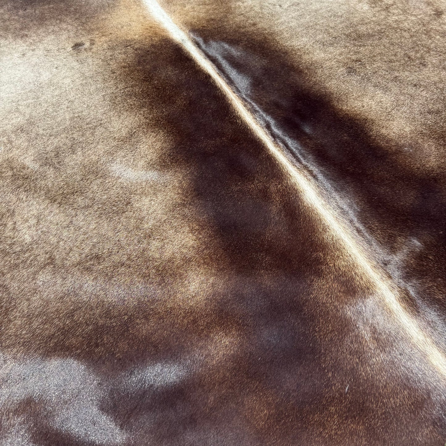 Large Grey Mix Cowhide Rug