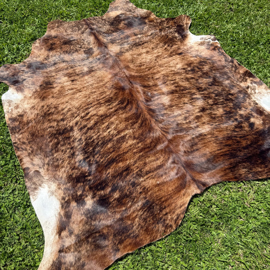 Large Brindle Cowhide Rug