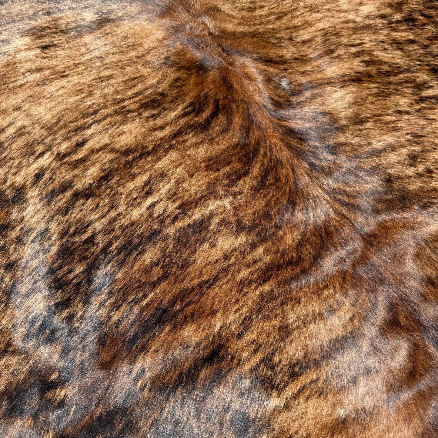 Large Brindle Cowhide Rug