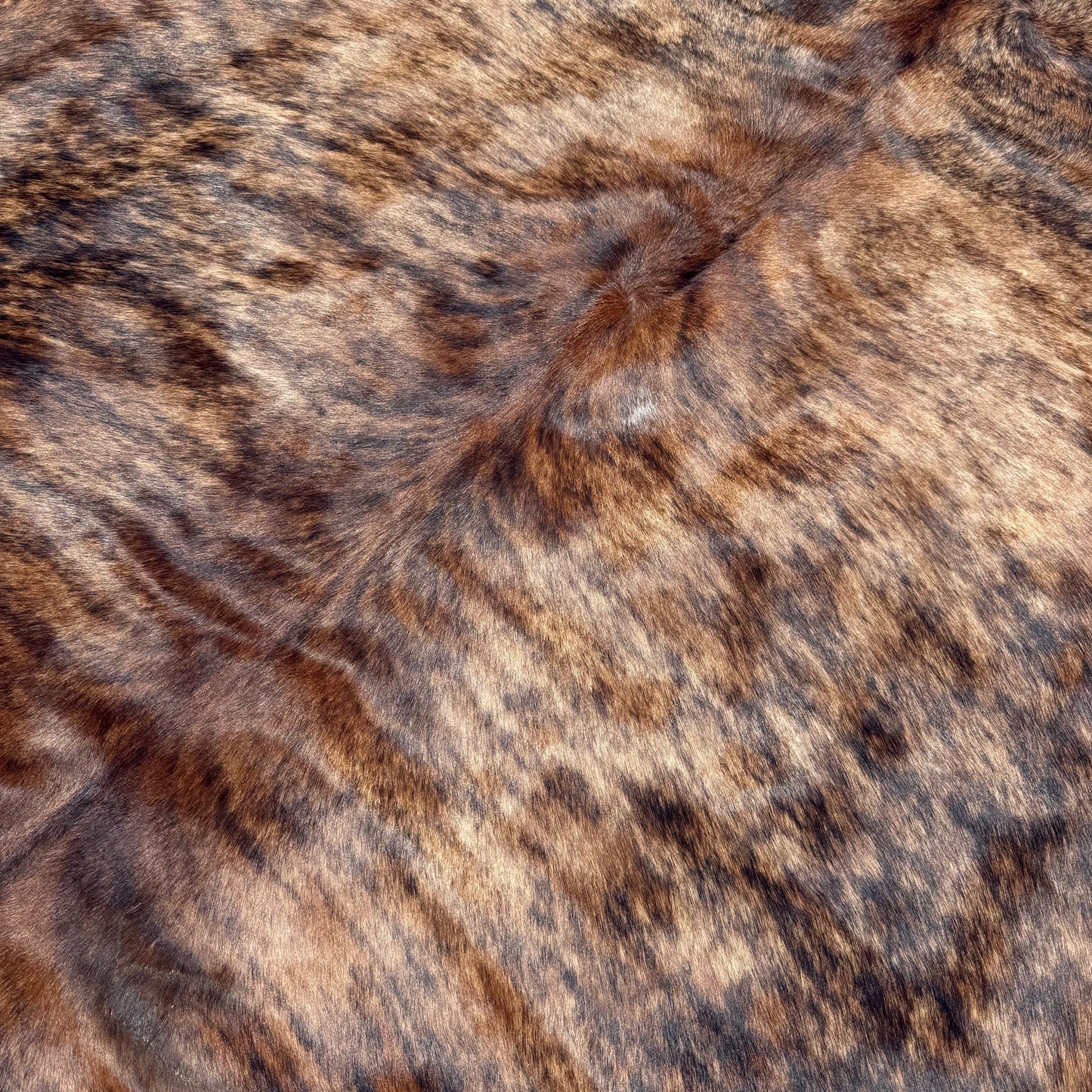 Large Brindle Cowhide Rug