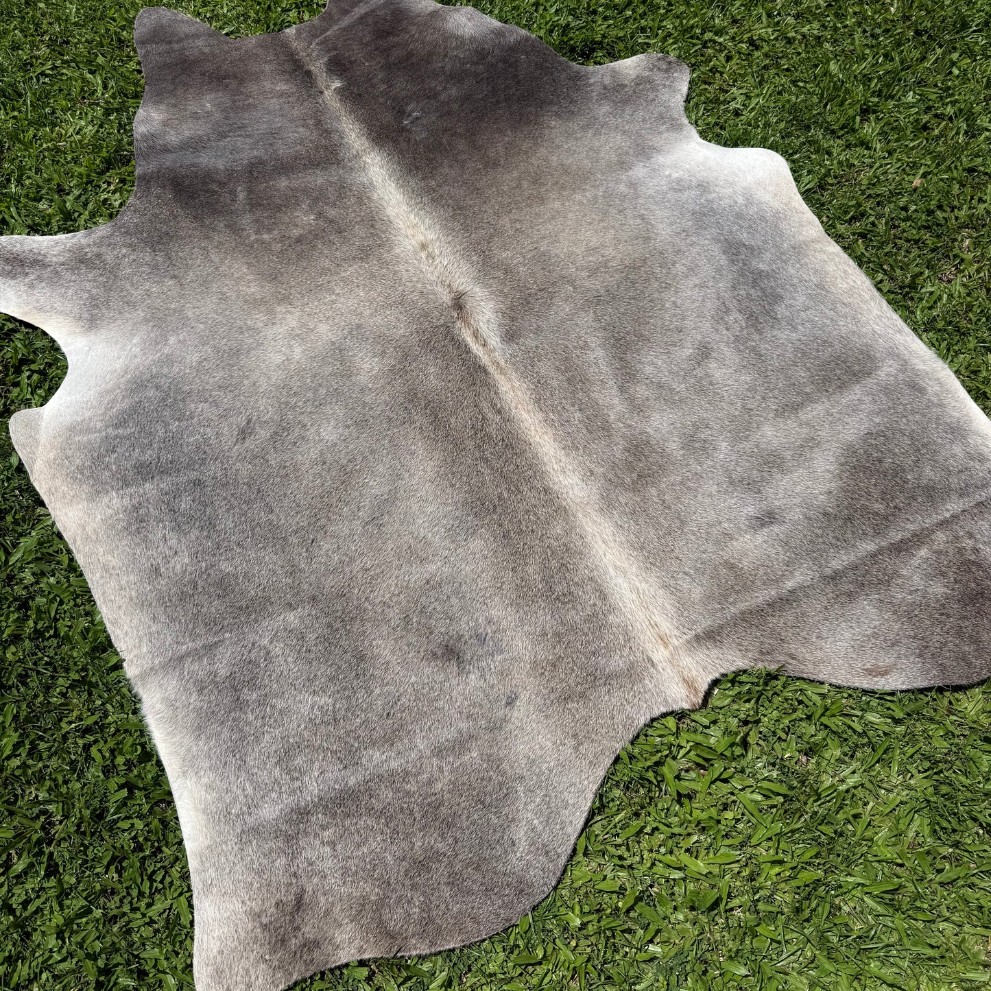 Small Grey/mix Cowhide Rug