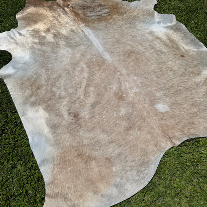 X-Large Grey/mix Cowhide Rug