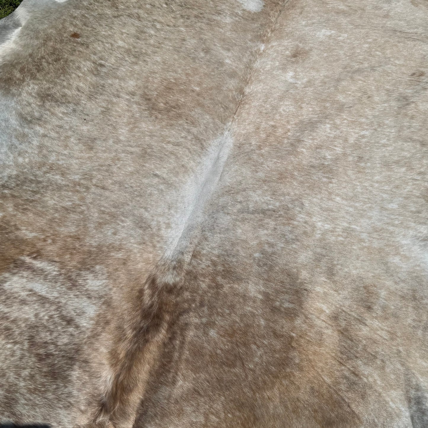 X-Large Grey/mix Cowhide Rug