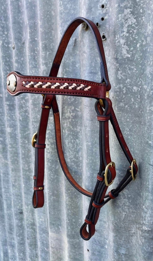 Custom Engraved Brow Bridle (PRE ORDER)