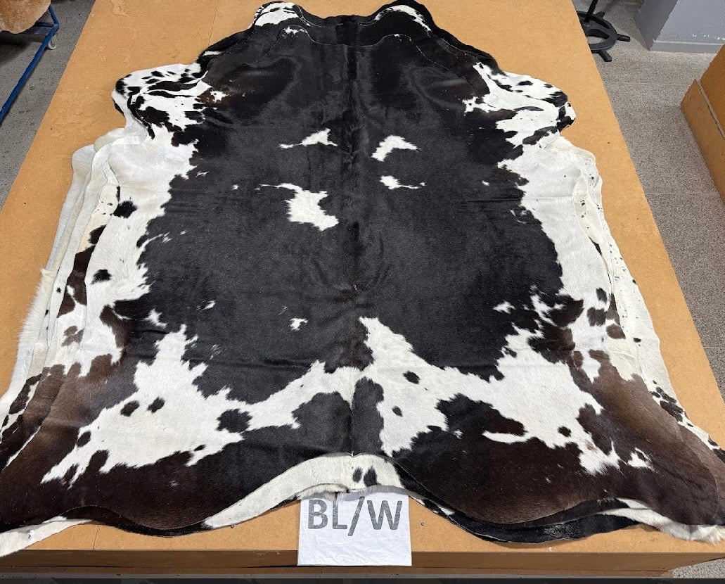 Large Black/White Cowhide Rug (PRE ORDER)