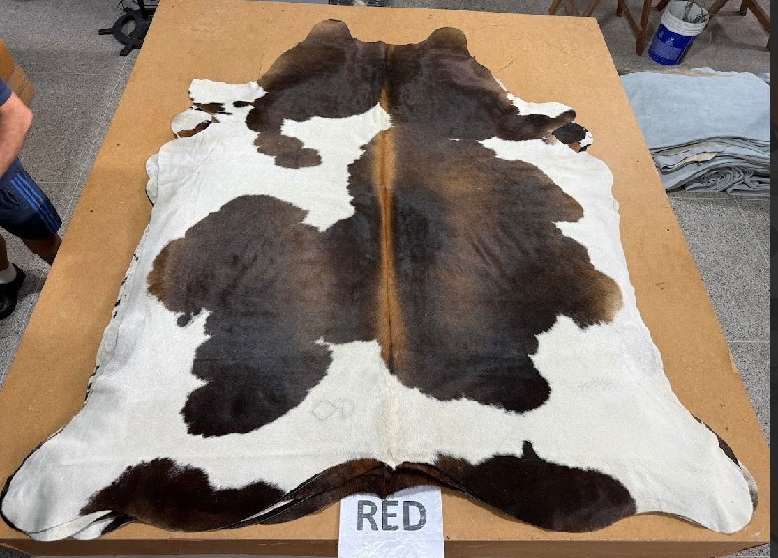 Large Red Cowhide Rug (PRE ORDER)