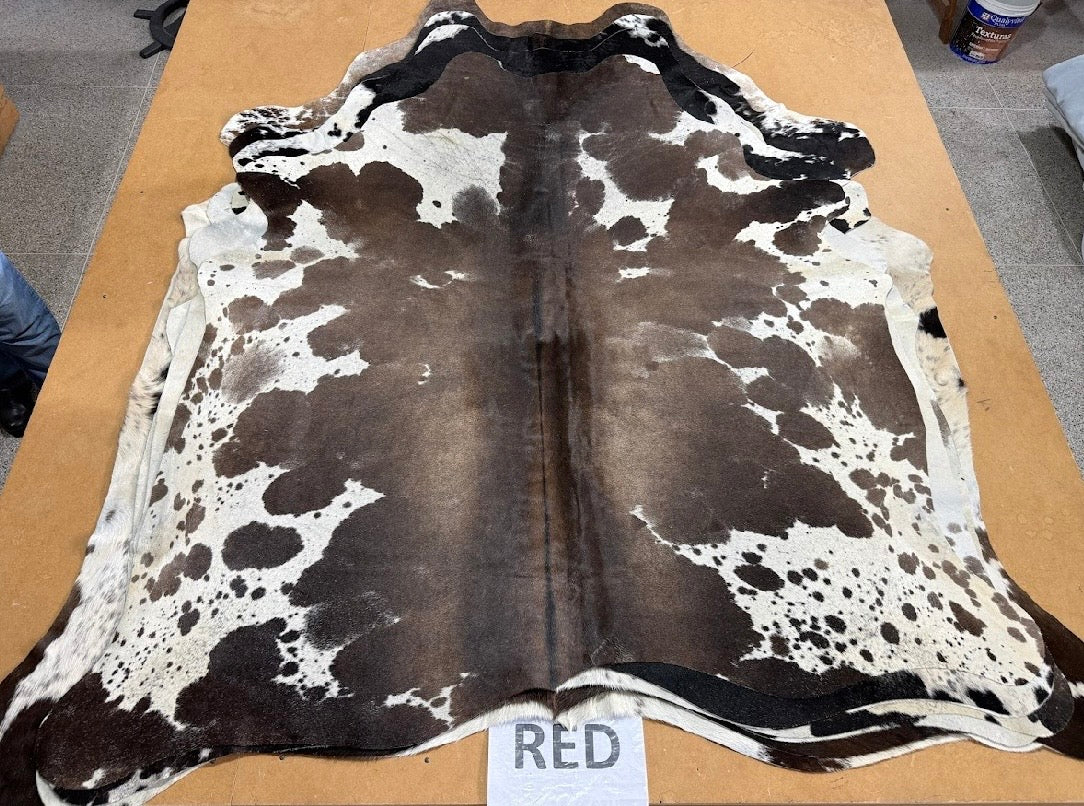 Large Red Cowhide Rug (PRE ORDER)