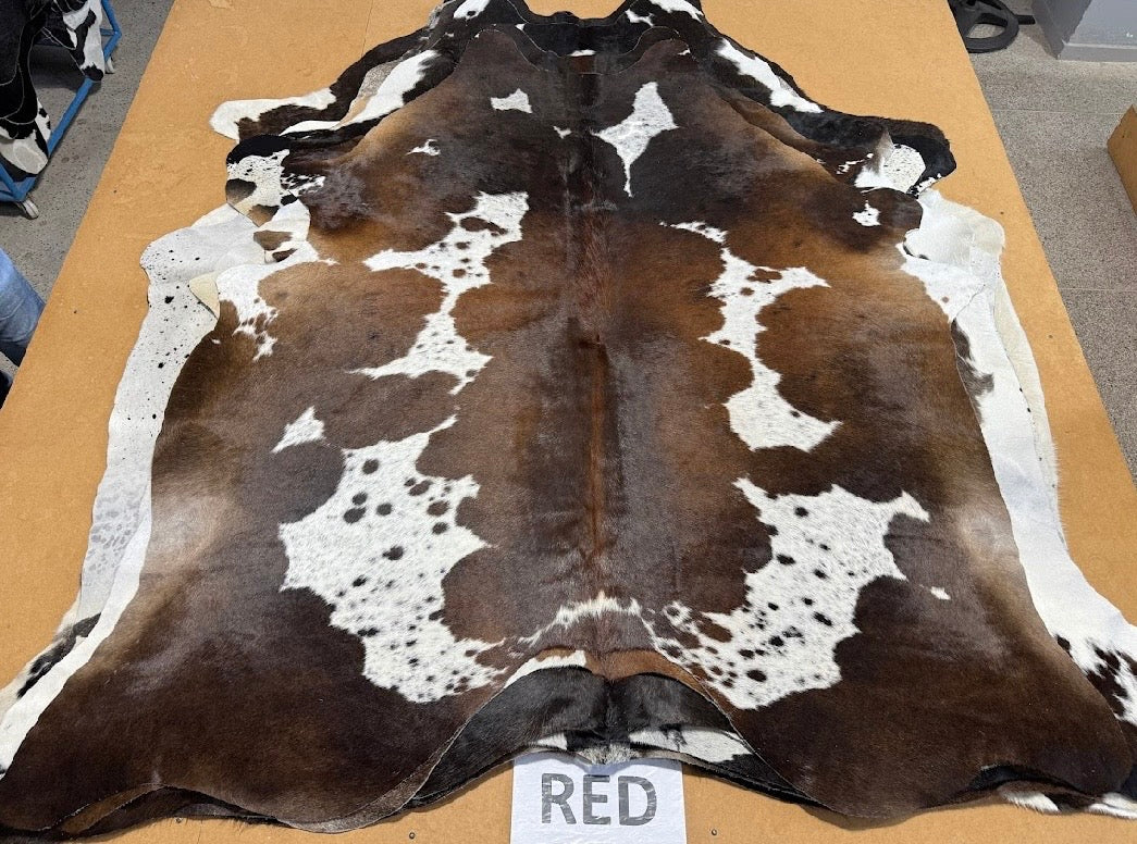 Large Red Cowhide Rug (PRE ORDER)