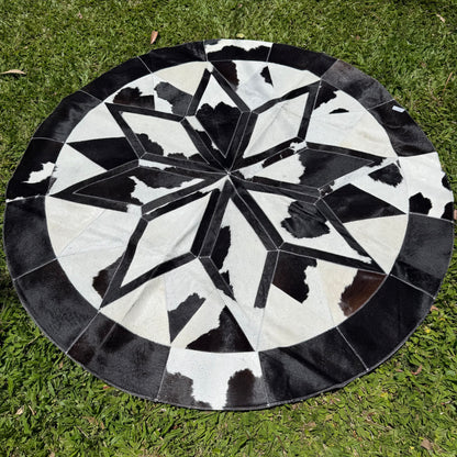 1.6m Round Patchwork Rug