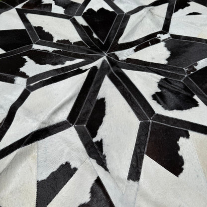 1.6m Round Patchwork Rug