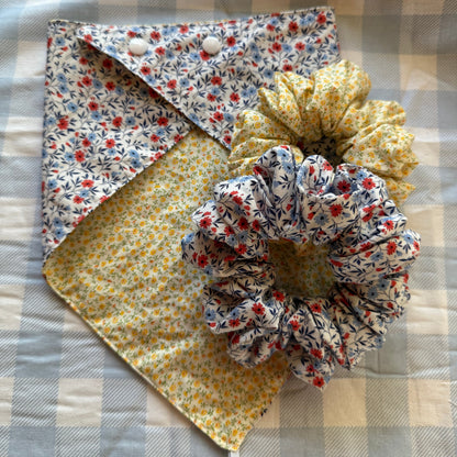 Scrunchie/ Neck Scarf Set