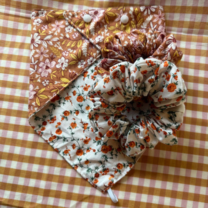 Scrunchie/ Neck Scarf Set