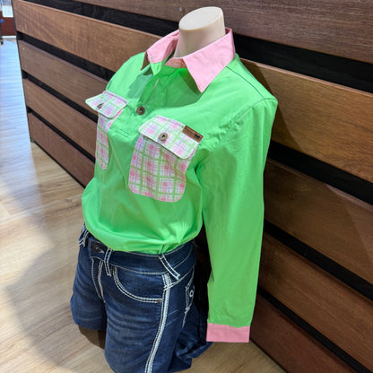 Green Tartan Work Shirt