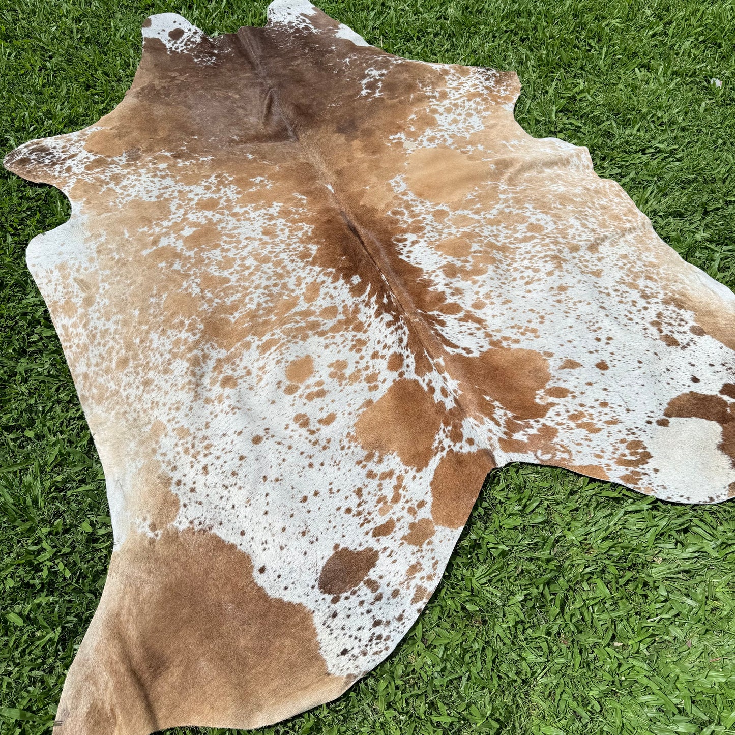Small Premium Cowhide Floor Rug 43