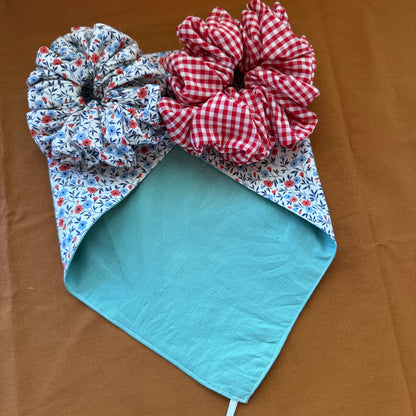 Scrunchie/ Neck Scarf Set