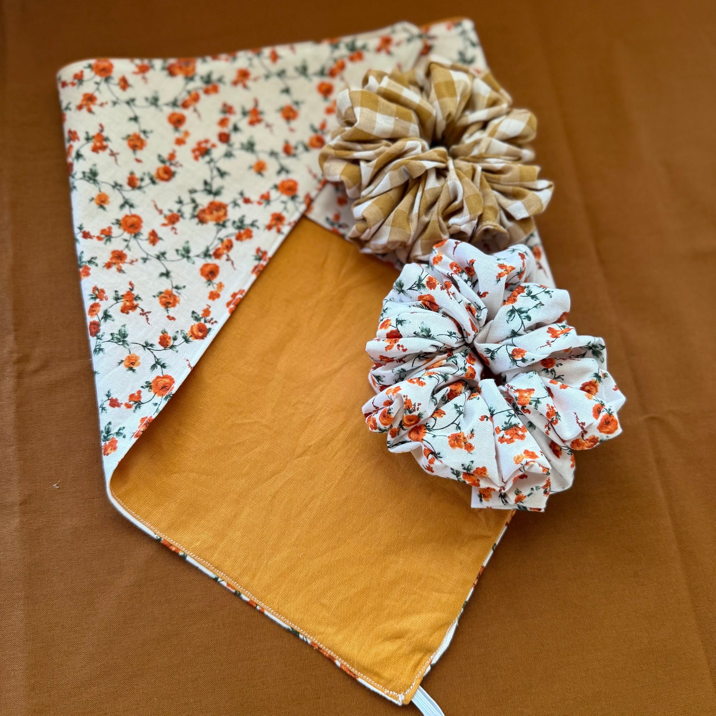 Scrunchie/ Neck Scarf Set