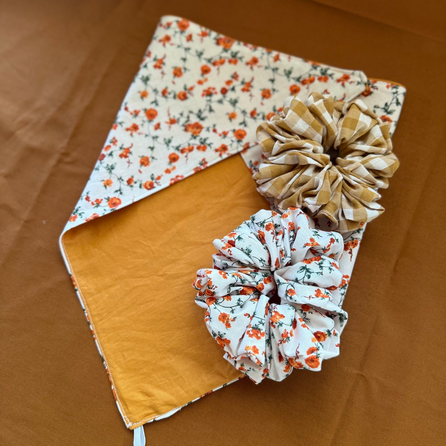 Scrunchie/ Neck Scarf Set