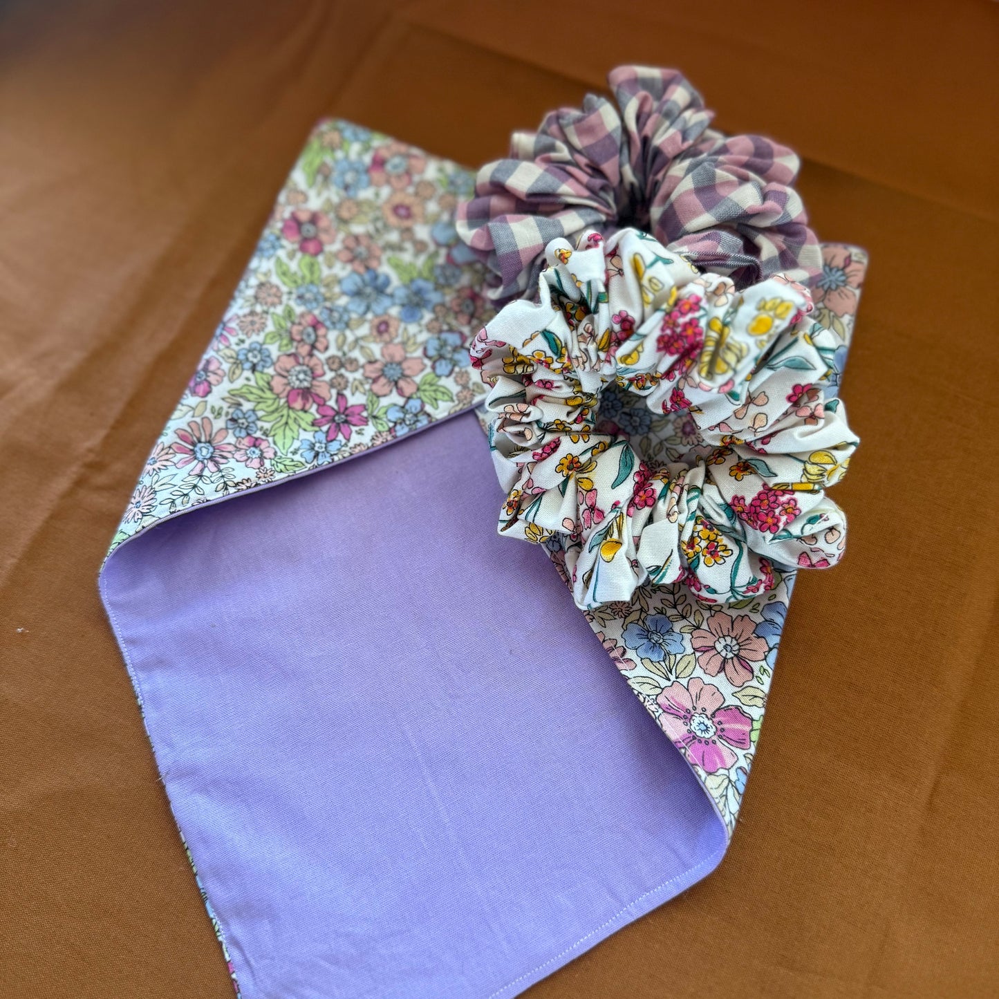 Scrunchie/ Neck Scarf Set