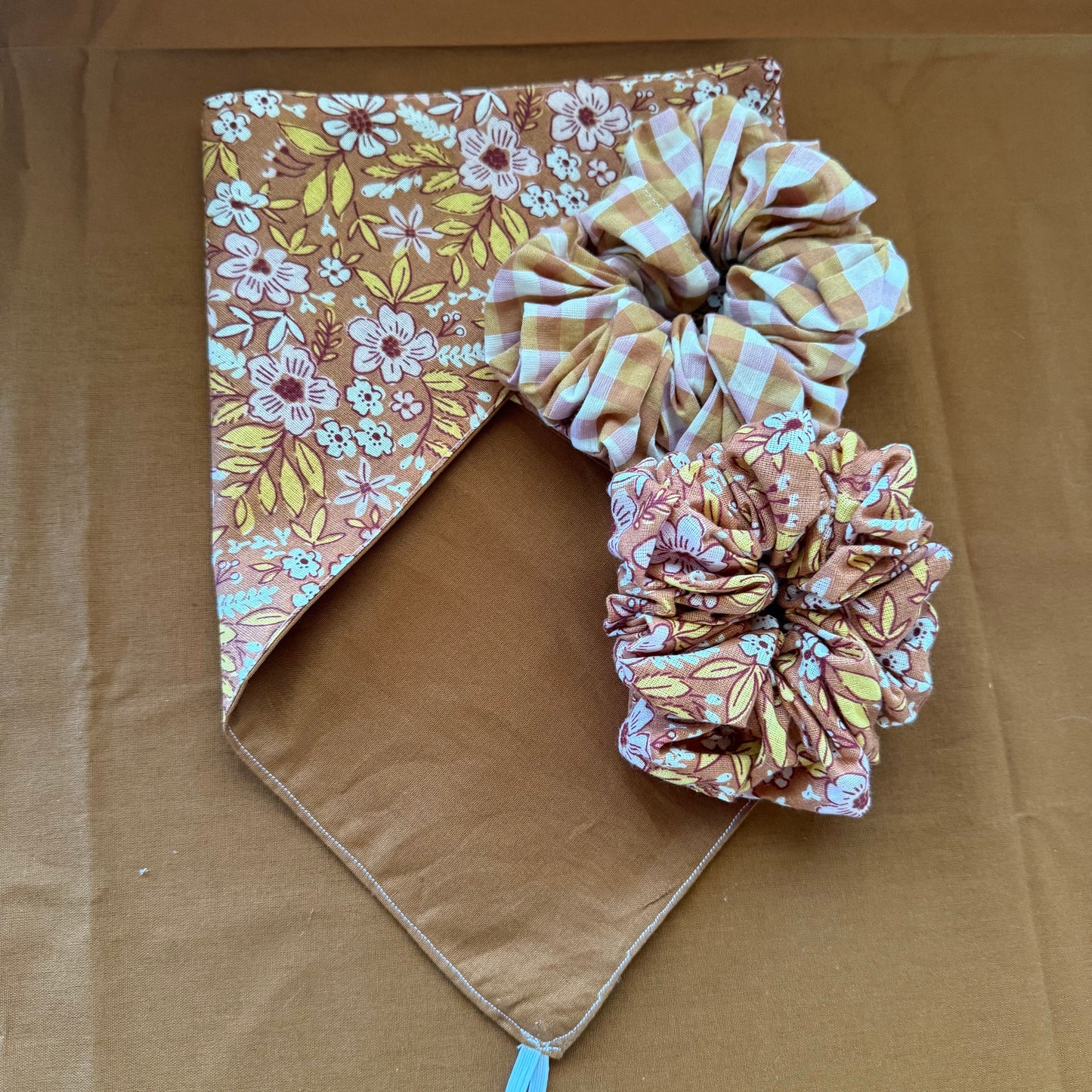 Scrunchie/ Neck Scarf Set