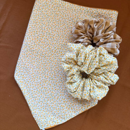 Scrunchie/ Neck Scarf Set