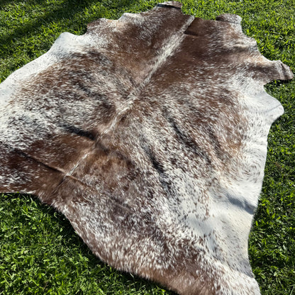 Grey Mix Cowhide Rug 14